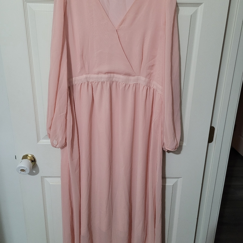 Shein Curve Pink Dress